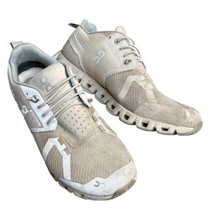On Cloud Running shoes Cream Athletic sneakers women’s size 7.5
